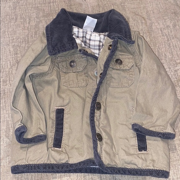 Canvas baby jacket - Picture 1 of 3